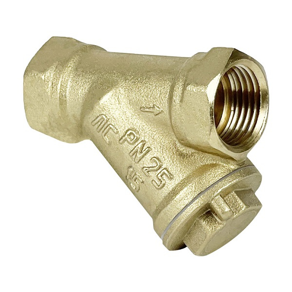 Фильтр для газа Valfex VF.193.L00 DN20 (3/4") PN25 в-в, латунь