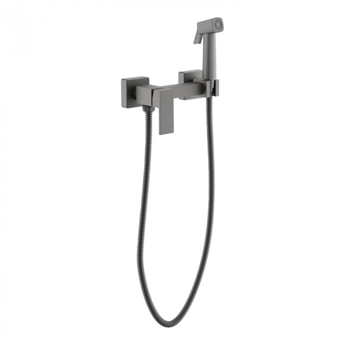 Смеситель для гигиенического душа BELZ B55806-3 однорукояточный, оружейная сталь