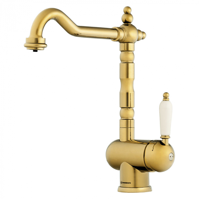 Смеситель для кухни Omoikiri KYOTO 2 Plus-G латунь/золото