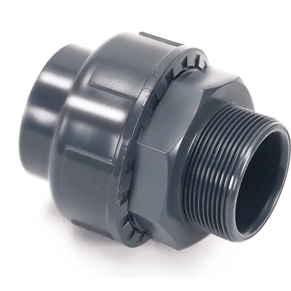 Муфта разборная переходная НР 63×2 PVC-U Comer