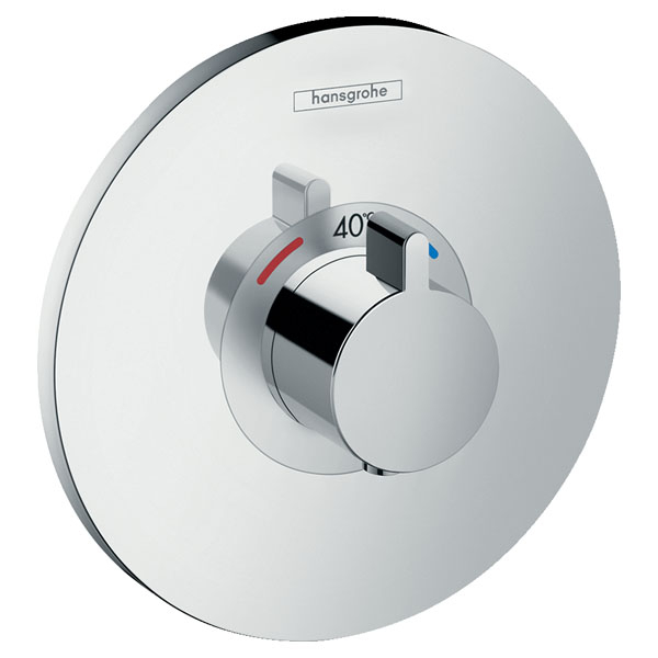 Смеситель для душа Hansgrohe Ecostat S термостатический, встраиваемый в стену (15755000)