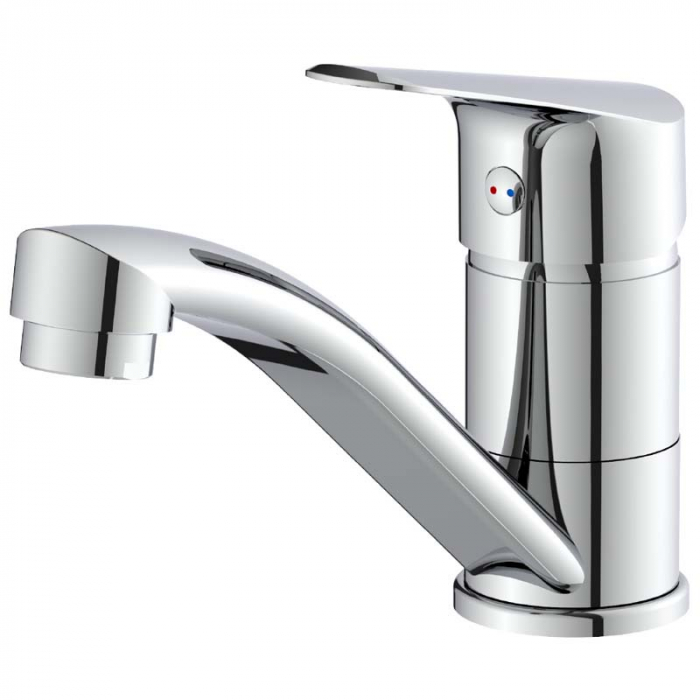 Смеситель для раковины LeMark PARTNER LM6507C однорукояточный, с поворотным изливом, хром