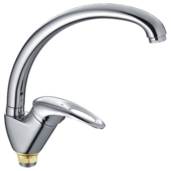 Смеситель для кухни Cron CN4103-2 однорукояточный, хром