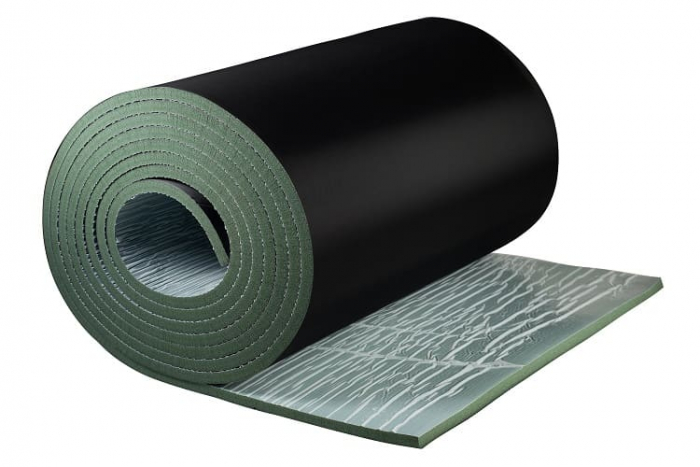 Рулон K-FLEX 25x1000-08 ECO black AD AL CLAD