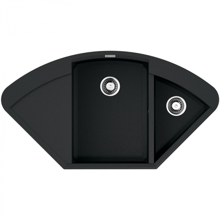 Мойка кухонная Omoikiri SAKAIME 105C-BL черный гранит
