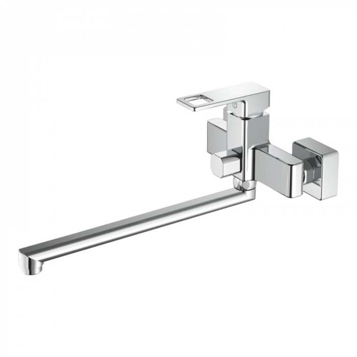 Смеситель для ванны Haiba HB22615 однорукояточный, длинный излив, хром