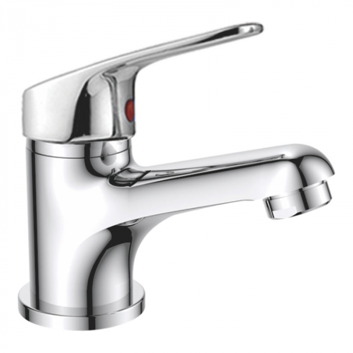 Смеситель для раковины Haiba HB1016 однорукояточный, хром