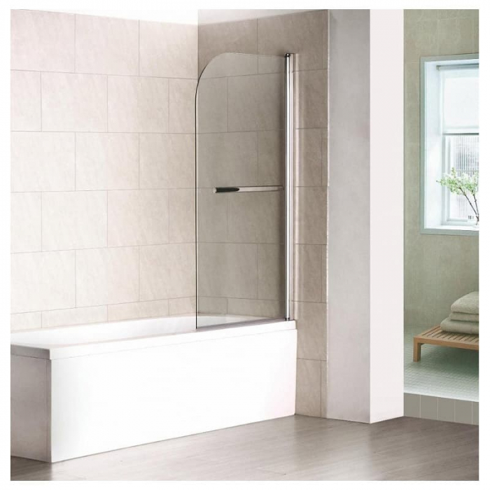 Шторка для ванны Good Door SCREEN H-HT-80-C-CH 800×1400, стекло 5 мм