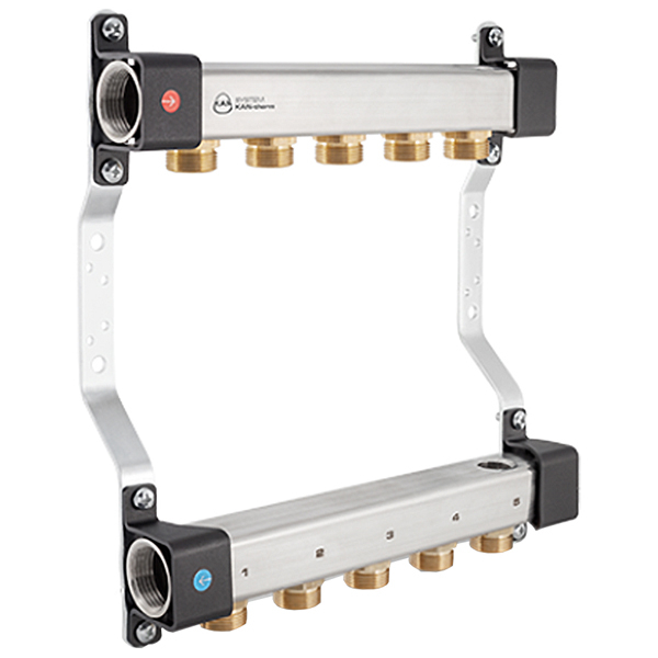 Коллекторная группа KAN-therm InoxFlow RNN 1"-3/4"EK-10