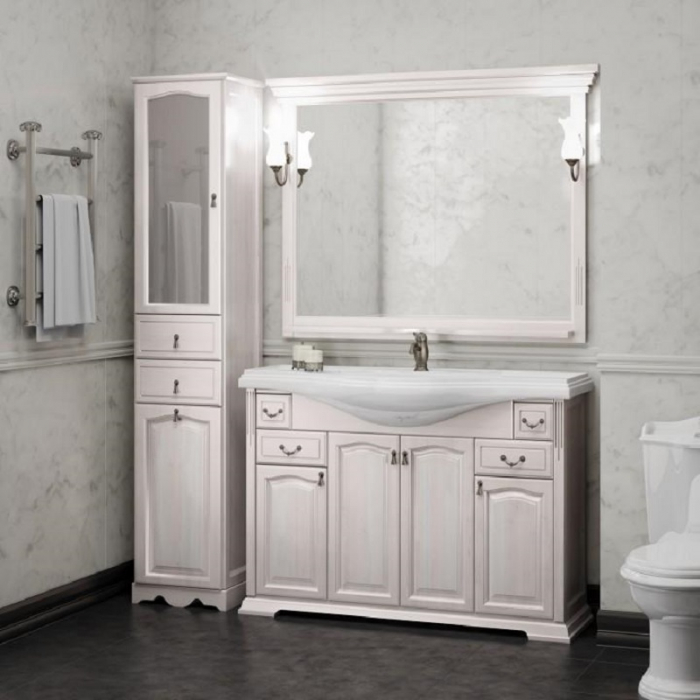 Комплект мебели для ванной комнаты Opadiris РИСПЕКТО 120, беленый бук