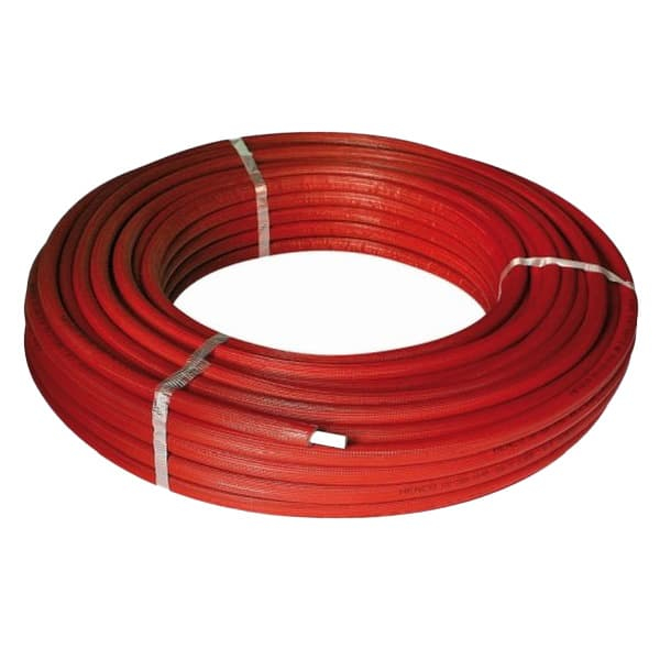 Труба металлопластиковая Henco RIXc PE-Xc/AL/PE-Xc 26×3.0 ISO4 (6 мм) red (бухта 50 м)