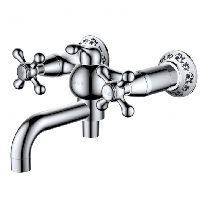 Смеситель для ванны D&amp;K Hessen.Hercules двухрукояточный DA1423241