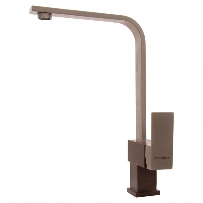 Смеситель для кухни Flortek СИЛЬВЕР FL однорукояточный, мокко