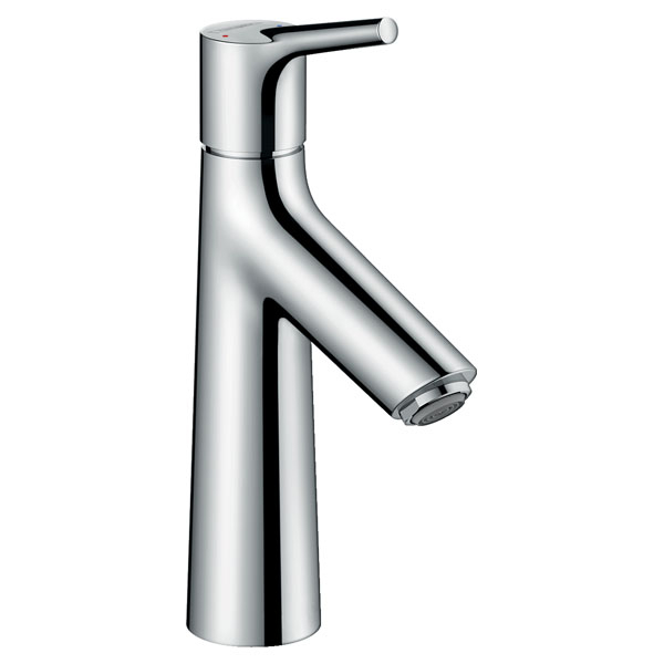 Смеситель для раковины Hansgrohe Talis S однорукояточный, 100, со сливным гарнитуром, хром (72020000)