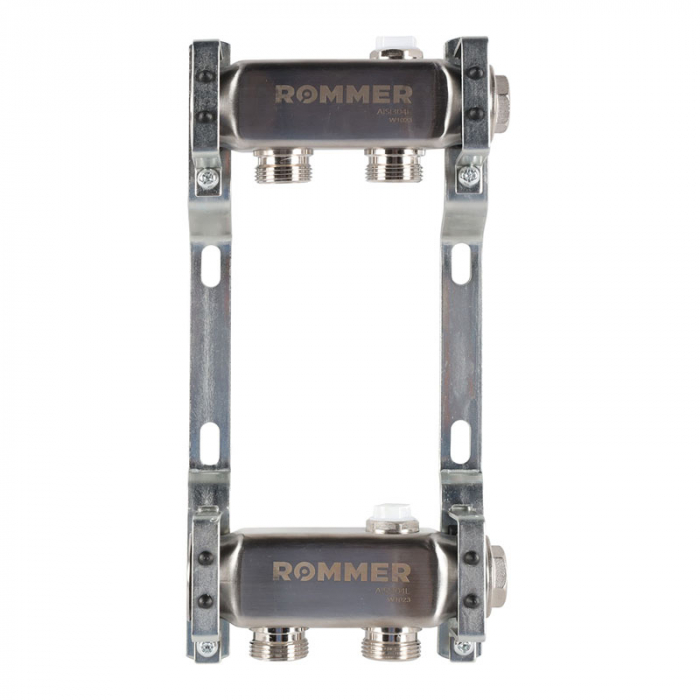Коллекторная группа Rommer RMS-4401-000002 1"-3/4"EK×02 для радиаторной разводки