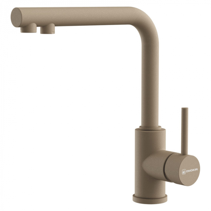 Смеситель для кухни Omoikiri NAKAGAWA 2 Plus-CA латунь/карамель