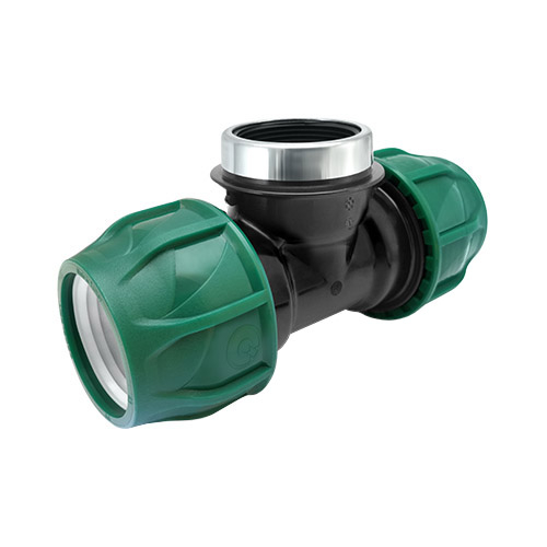 Тройник компрессионный ПЭ-BP 75-3" Poelsan
