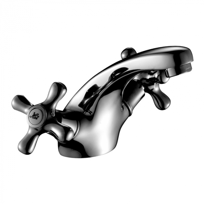 Смеситель для раковины Rossinka H02-61 двухрукояточный