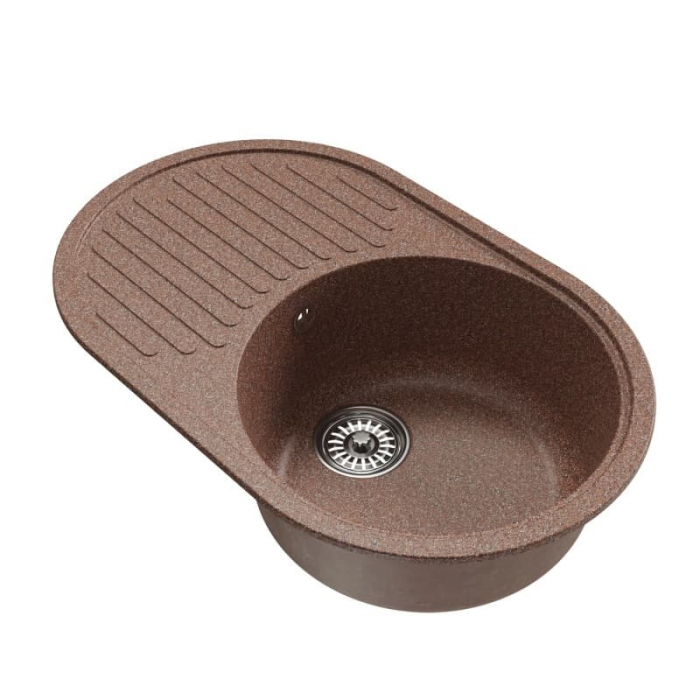 Мойка кухонная композитная MixLine ML-GM16 терракотовая