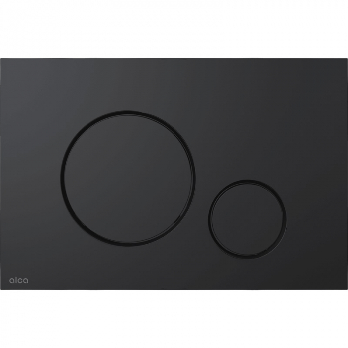 Кнопка смыва для инсталляции AlcaDrain M678 черный матовый