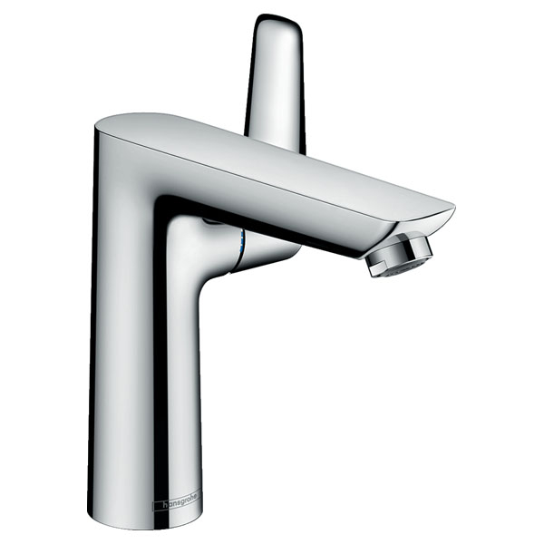 Смеситель для раковины Hansgrohe Talis E однорукояточный, 150, со сливным гарнитуром, хром (71754000)
