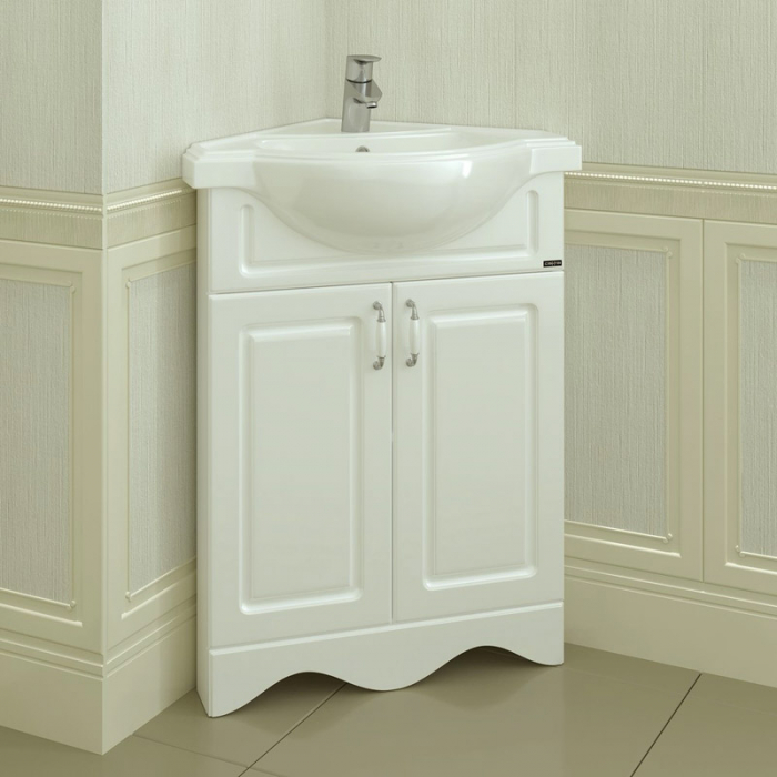 Тумба для раковины Санта Верона-60 угловая напольная (ум. Классик угловой) 700213