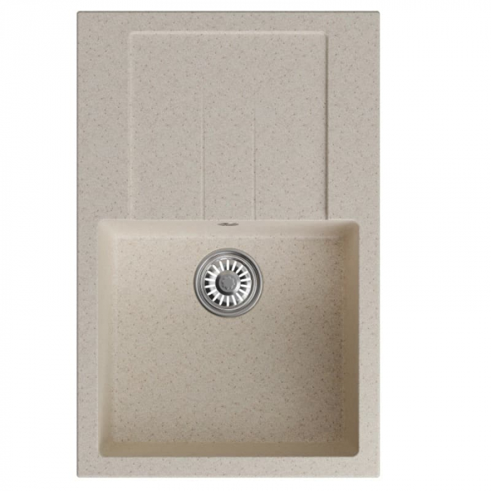 Мойка кухонная композитная MixLine ML-GM31 бежевая