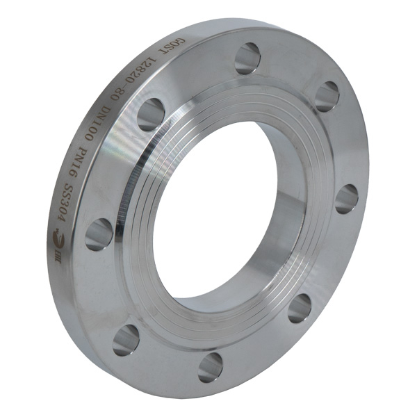 Фланец из нержавеющей стали плоский DN 65 PN16 (CF8) AISI 304 NK