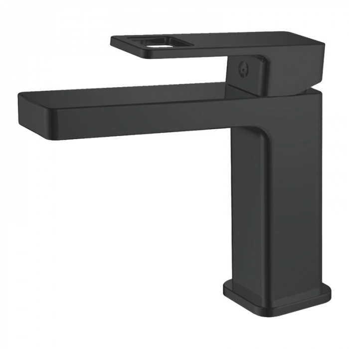 Смеситель для раковины Haiba HB10615-7 однорукояточный, черный