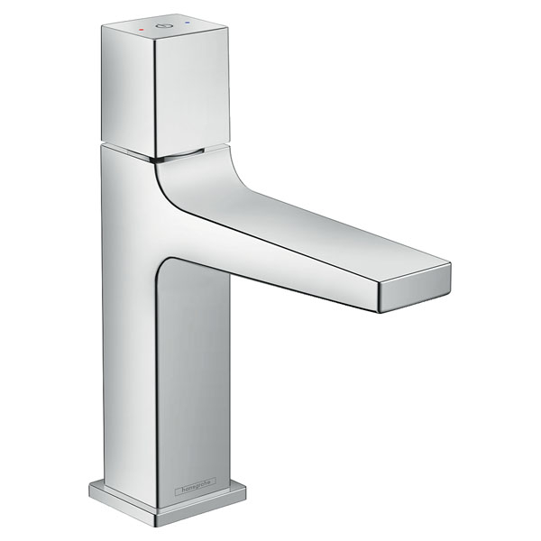 Смеситель для раковины Hansgrohe Metropol с рукояткой Select, 110, со сливным клапаном Push-Open, хром (32571000)