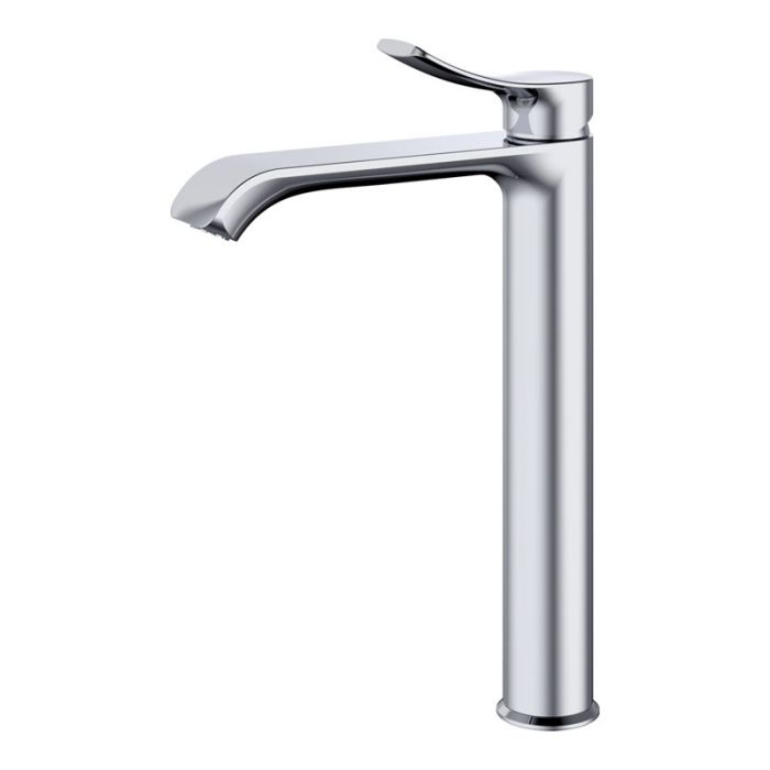 Смеситель для раковины Haiba HB11553 однорукояточный, высокий, хром