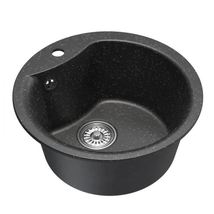 Мойка кухонная композитная MixLine ML-GM12 черная