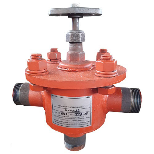 Регулятор температуры ГВС ТРЖ-М-1 DN50 резьбовой, 50-60 °C