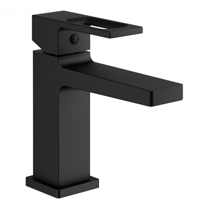 Смеситель для раковины BELZ B10658-7 однорукояточный, черный