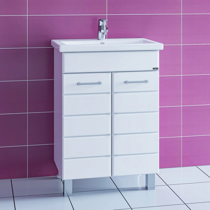 Тумба для раковины Санта Омега-60 напольная (ум. Фостер-60) 207044