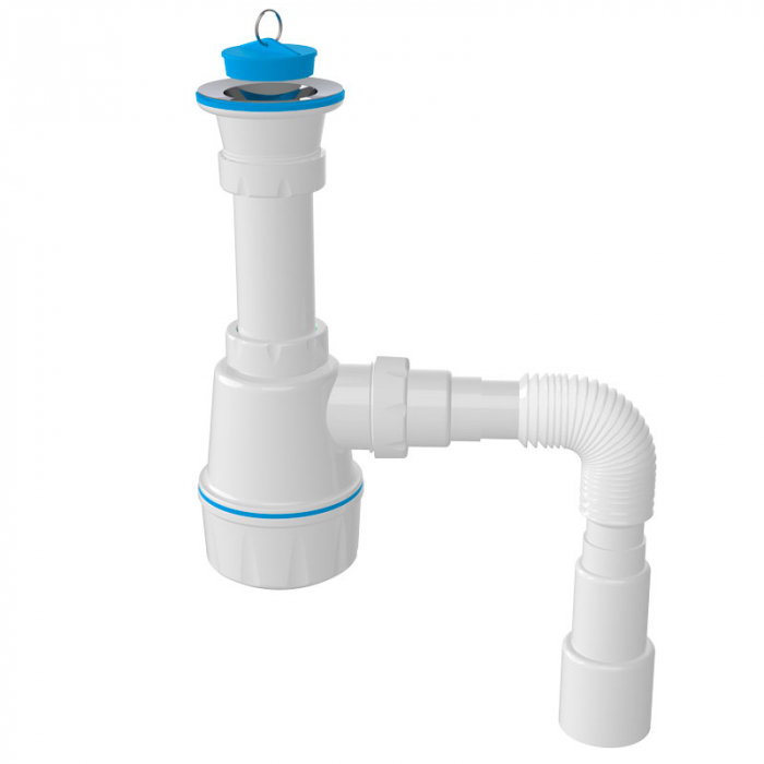 Сифон для кухонной мойки Aquanova 1060 1.1/2"×40 с г.т. 40×40/50