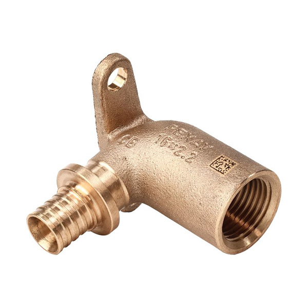 Угольник настенный с внутренней резьбой, с длинным патрубком 20-Rp 1/2 RX+ Рехау