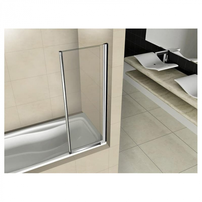 Шторка для ванны Good Door SCREEN FO-80-C-CH 800×1400, стекло 6 мм