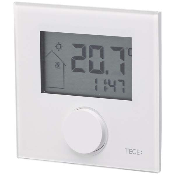 Дизайнерский комнатный термостат TECEfloor RT-D 230 Control, ЖК-дисплей