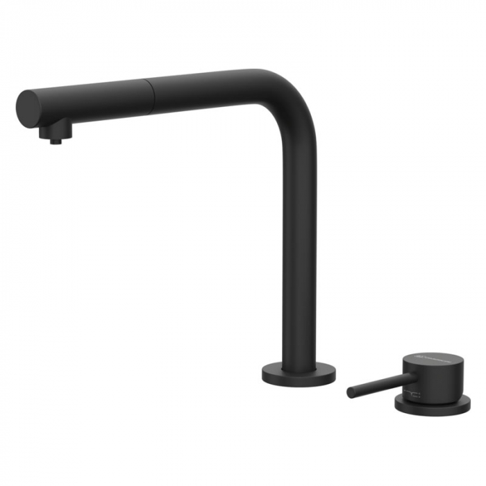 Смеситель для кухни Omoikiri NARA 2 Plus-S-GB латунь/графит