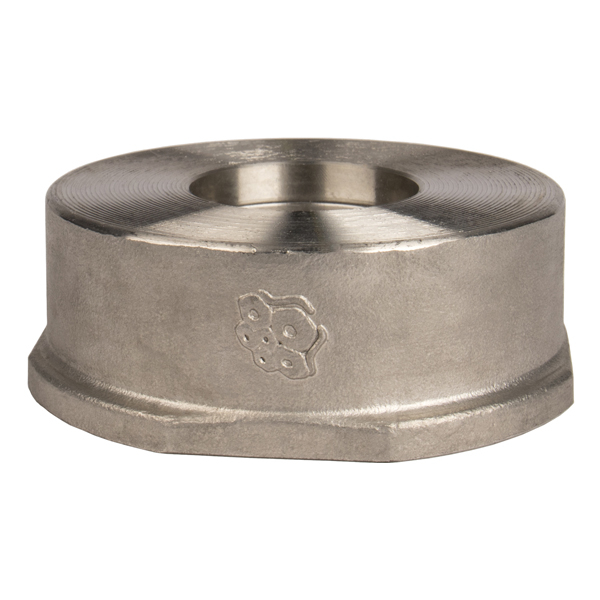 Клапан обратный пружинный Рашворк 404-015-40 DN15 PN40 межфланцевый, нержавеющая сталь