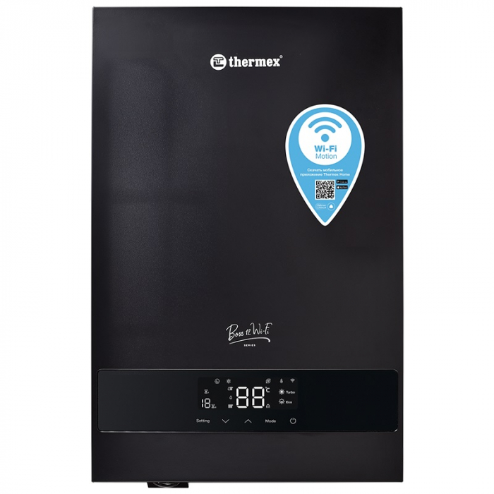 Котел электрический Thermex Boss 12 Wi-Fi (Black)