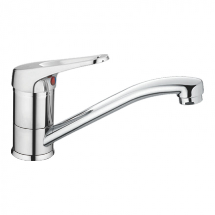 Смеситель для кухни Haiba HB4513 однорукояточный, хром