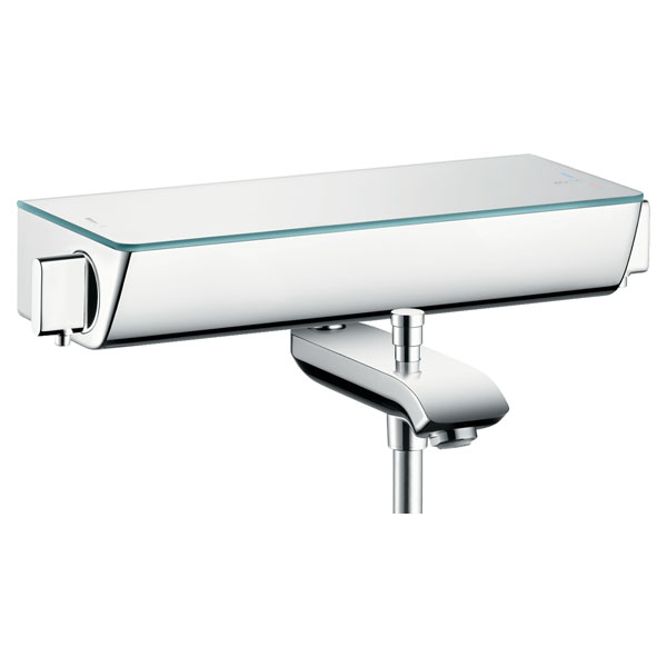 Смеситель для ванны Hansgrohe Ecostat Select термостатический, хром/белый (13141400)