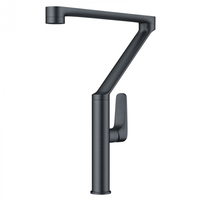 Смеситель для кухни Omoikiri TARA-GM латунь/вороненая сталь