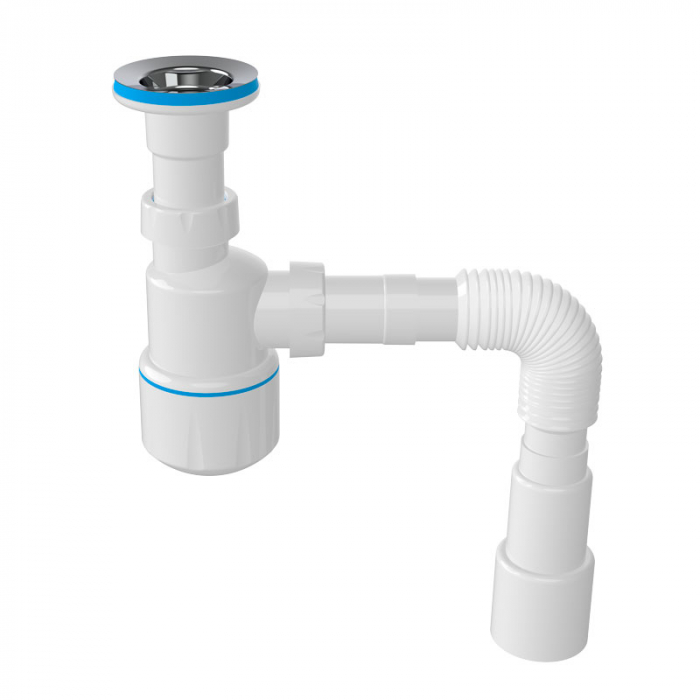 Сифон для раковины Aquanova 1050 1.1/2"×32 с г.т. 32×40/50