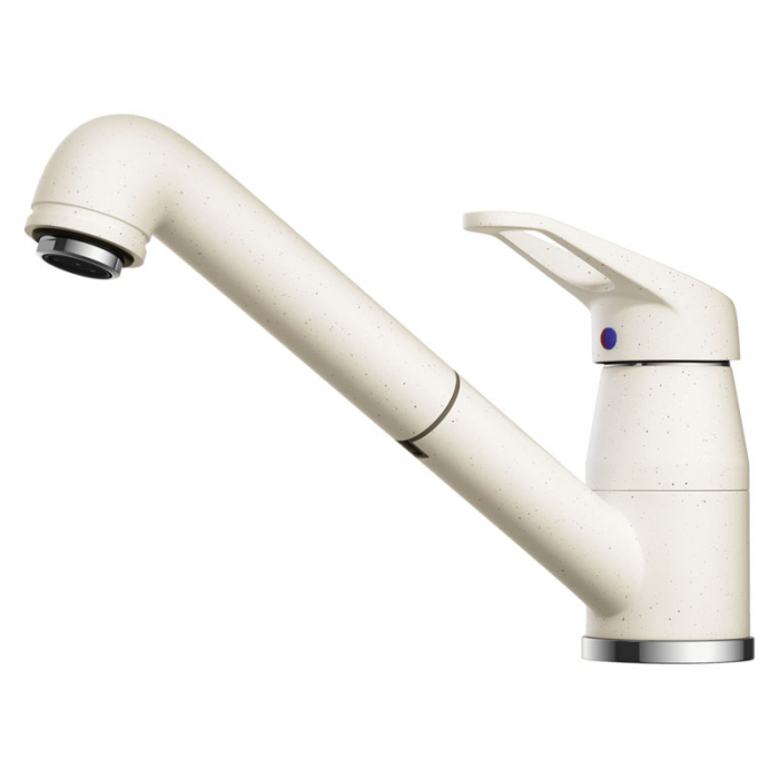 Смеситель для кухни Omoikiri TATEYAMA-S-WH однорукояточный, белый