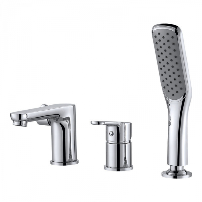 Смеситель для ванны D&amp;K Rhein.Marx однорукояточный, встраиваемый на борт ванны DA1394941