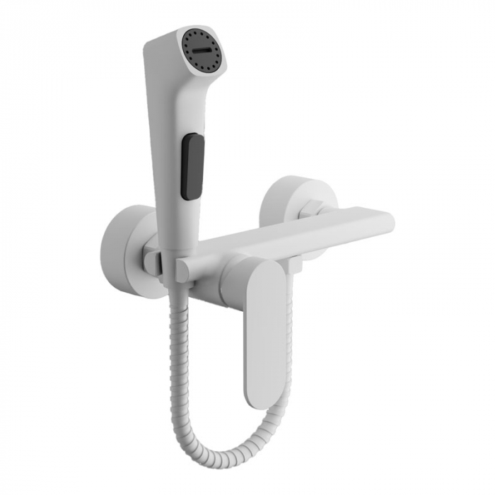 Смеситель для гигиенического душа BELZ B55645-8 однорукояточный, белый