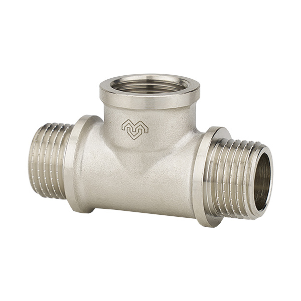 Тройник НР-ВР-НР 1/2" латунь Varmega